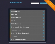 Bild Gaststätte Restaurant - MAGOO-Bar & Billard