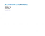 Bild Brauereiwirtschaft Fronberg , Inh.Cathleen Heine