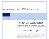 Bild Gemeinschaftshaus Dornbreite Gastronomie