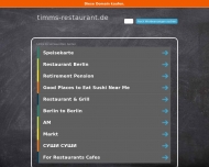 Bild Gaststtte Restaurant - TIMMS Restaurant u. Bar
