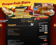 Website Croque Cafe Bistro