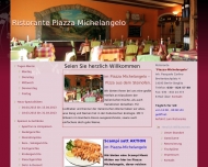 Website Gaststätte Restaurant - Ristorante Piazza Michelangelo