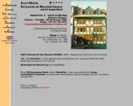 Website Gaststätte Restaurant - Hochzeitshaus