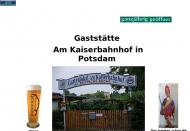 Bild Gartenlokal "Am Kaiserbahnhof"