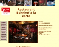 Bild Bahnhof a' la carte