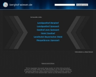 Bild Berghof Gaststätte