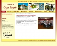 Website Gaststätte Engel