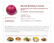 Bild Bernd's Bowlingbahn Parkidyll Kleines Restaurant