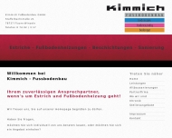 Website Kimmich Fußbodenbau
