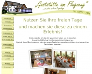 Bild Hetze Birgit Gaststätte am Flugzeug