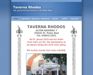 Bild Taverna Rhodos