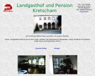 Website Gastst�tte Restaurant - Kretscham