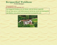 Berggasthof-Waldhaus.de