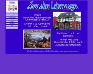 Bild Zum Alten Leiterwagen