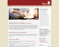 Website Gaststätte Restaurant - Busse's Waldschänke