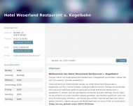 Bild Hotel Weserland Restaurant u. Kegelbahn