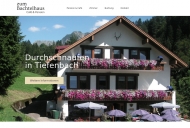 Cafe Pension Bachtelhaus in Oberstdorf Tiefenbach im Oberallg