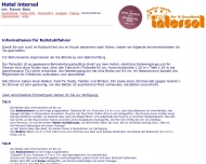 Website Hotel Intersol Inh. Rainer Betz