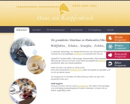 Website Gästehaus Am Karpfenteich