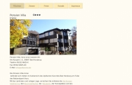 Bild Webseite Villa Irene Westerode