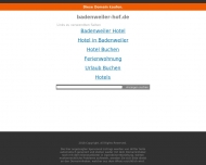 Bild Badenweiler Hof Badenweiler