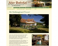 Website Hotel Alter Bahnhof