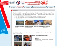 Website ZAL Zentrum Aus- und Weiterbildung Ludwigsfelde