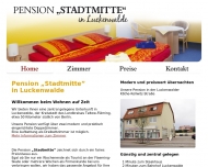 Pension Stadtmitte in Luckenwalde - nur 10 Minuten bis zur Flaeming-Skate