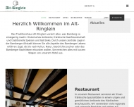 Bild Alt Ringlein Restaurant