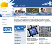 Website Neue L�becker Norddeutsche Baugenossenschaft eG