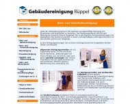 Website Gebäudereinigung Rüppel