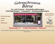 Bild Gebrauchtwarenbrse