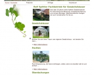 Bild Rolf Spittler Verkauf von Gewchs-u.Gartenhusern sow.Zubehr