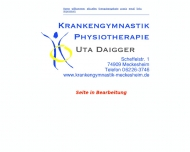 Bild Daigger Uta Krankengymnastik-Physiotherapie
