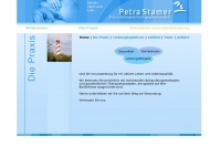 Website Stamer Petra Krankengymnastin