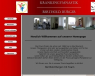 Bild Burger Berthold Krankengymnastik