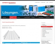 Website D�RNBACH BAUPROFILE Handelsgesellschaft