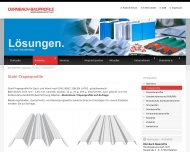 Website D�RNBACH BAUPROFILE Handelsgesellschaft