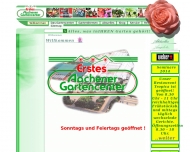 Erstes Aachener Gartencenter - Willkommen