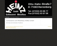 Bild Schlosserei und Metallbau Heinz GmbH