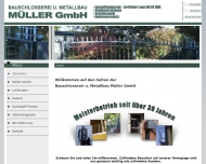 Bild Bauschlosserei u. Metallbau Mller GmbH