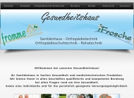 Bild Frosche Gesundheitshaus GmbH Orthopädiefachgeschäft