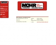 Bild Heinz Mohr Zimmerei und Kranbetrieb GmbH