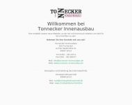 Website Tonnecker Innenausbau