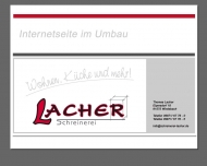Bild Lacher Thomas Schreinerei