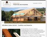 Holzbau Volker Ehrlich - Lohnabbund und Holzbauarbeiten in Th?ringen