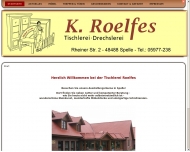 Roelfes, Rolfes, Spelle, Tischlerei, Holzarbeiten, M bel, Massivholzm bel, Drechselarbeiten, Schnitz...