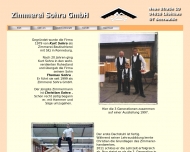 Website Zimmerei Sohra