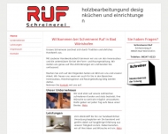 Bild Ruf Fred Schreinerei