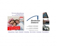 Ahnsbecker Zimmerei Handwerk in Celle und Burgdorf
